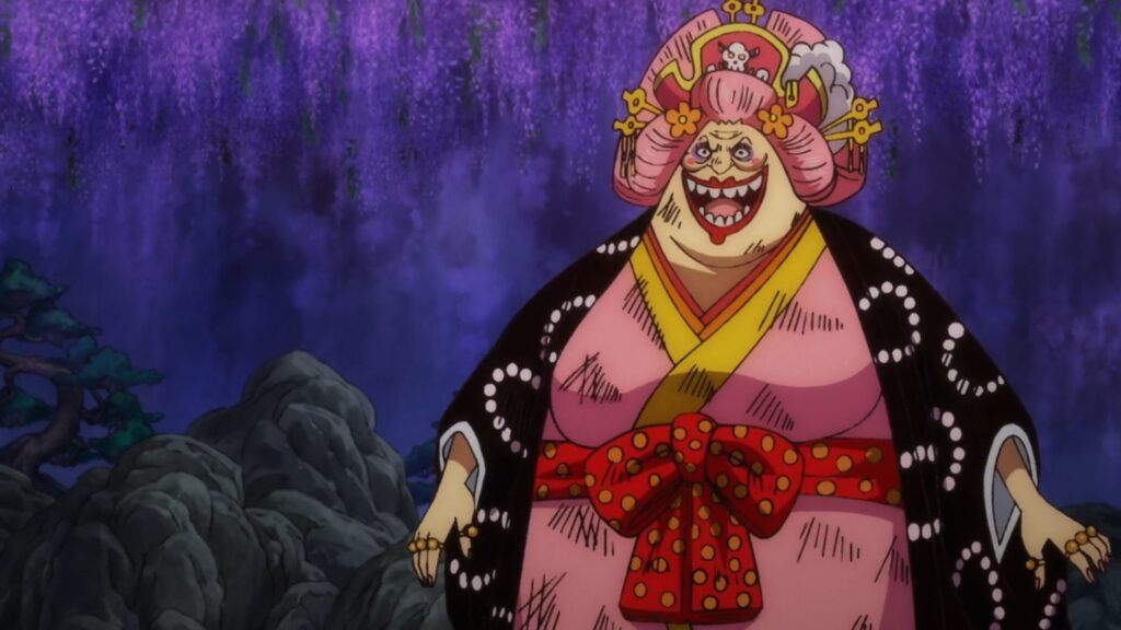 One Piece Big Mom has strong advanced armament haki.