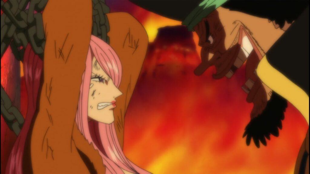 One Piece Bonney was captured by the World Government.