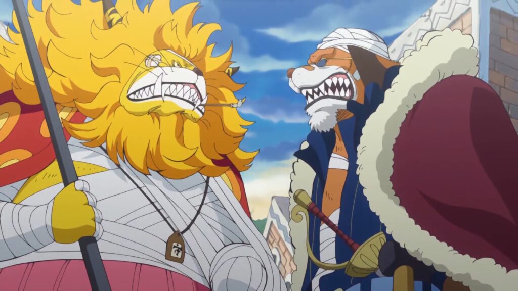 One Piece Cat Viper and Dogstorm are the strongest members of Akazaya 9.