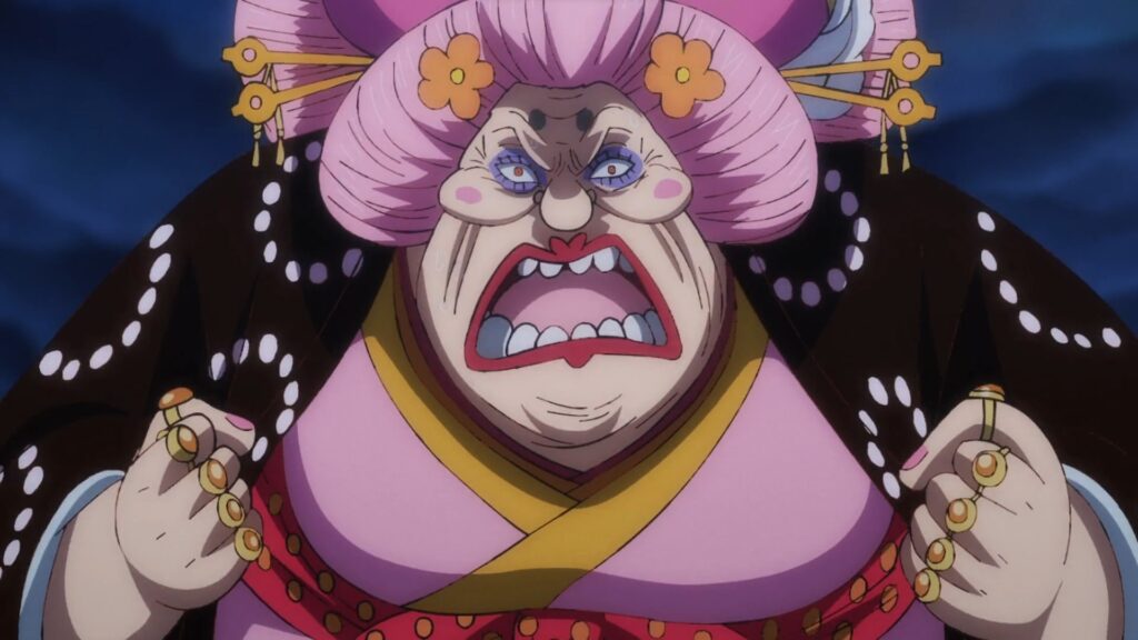 One Piece Big Mom was a member of the rocks pirates and an actual yonko.