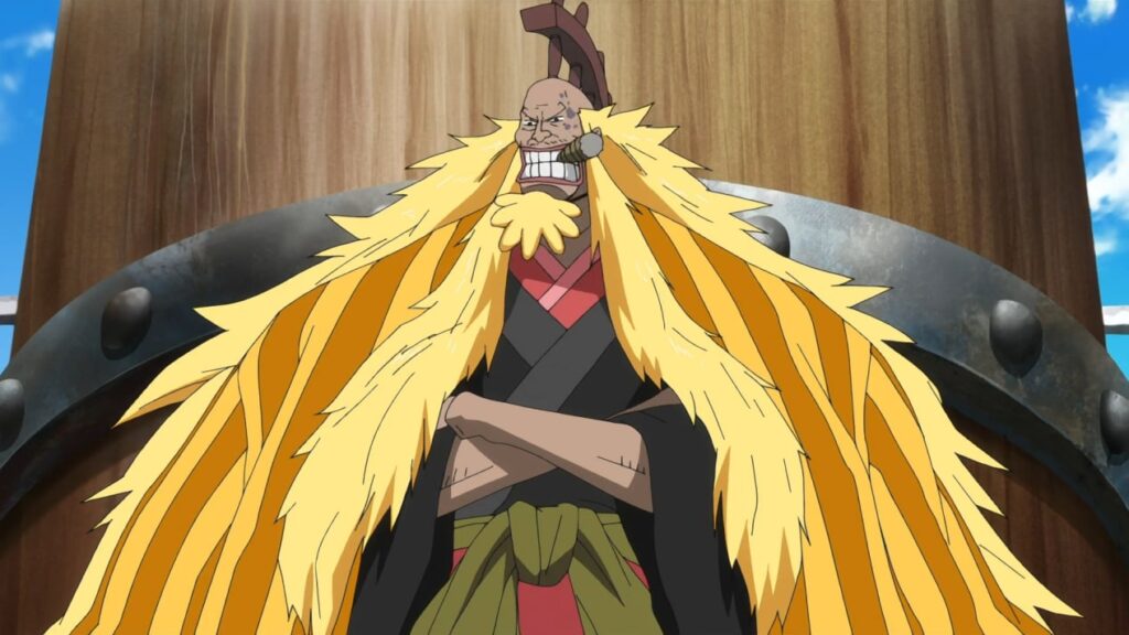 One Piece Golden Lion Shiki is the main antagonist of Strong World Movie.