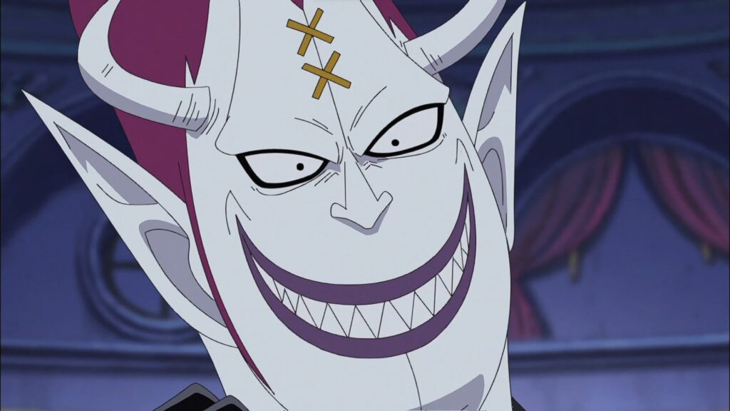 One Piece Gecko Moria is one of the seven warlords of the sea.