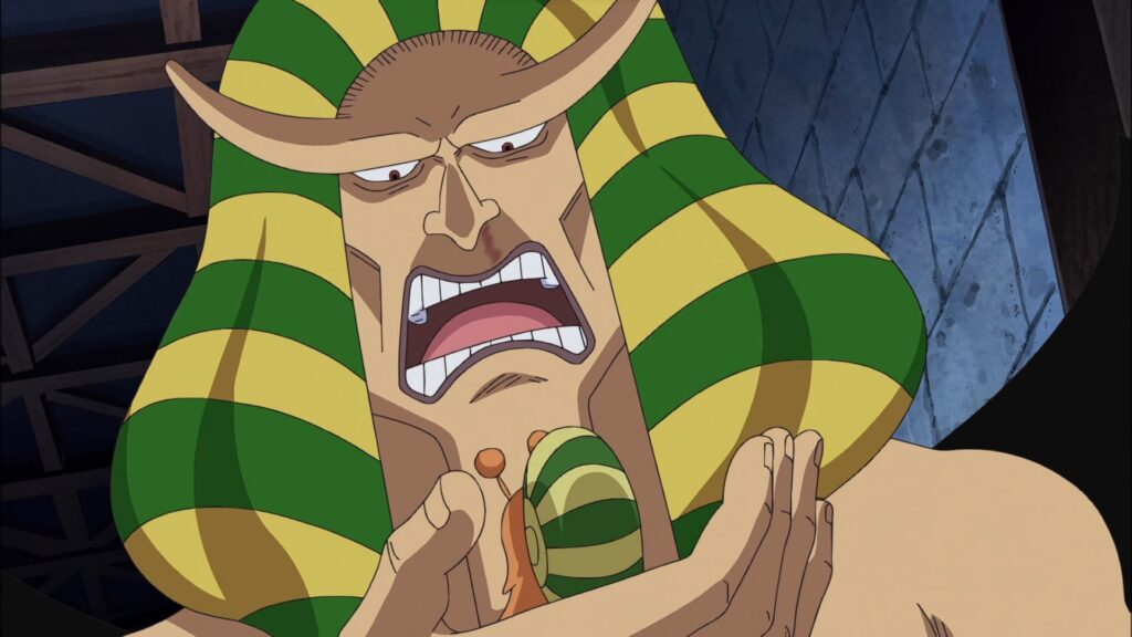 One Piece Hannyabal, the current Warden of Impel Down