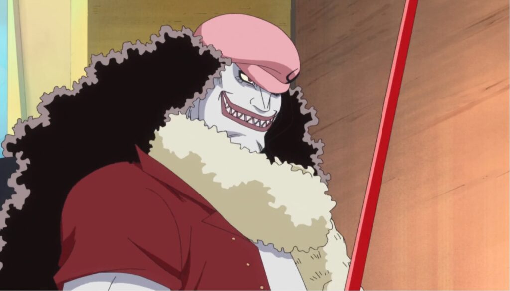 One Piece Hody jones was defeated by Luffy.