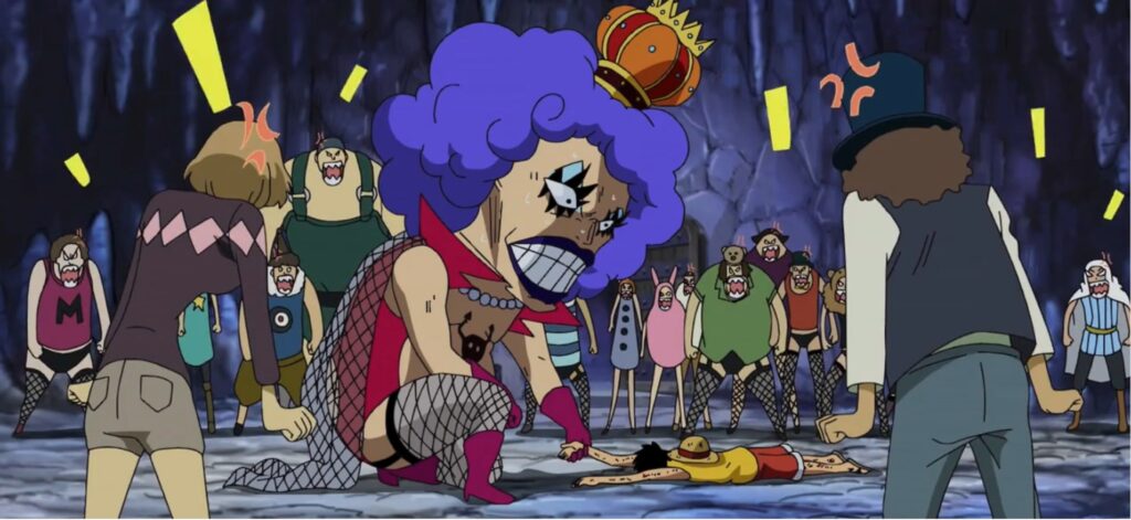 One Piece Ivankov Saved the life of Luffy.