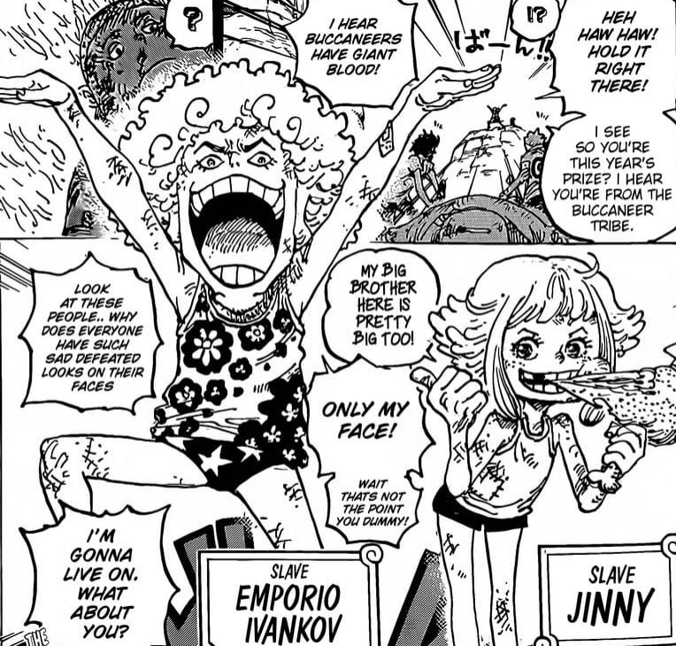 One Piece Emporio Ivankov was a slave to World Government.