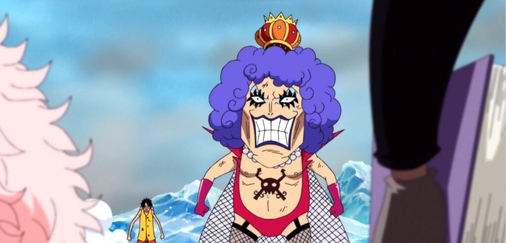 One Piece Emporio Ivankov is a member of the Revolutionary Army.