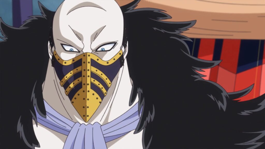One Piece Karasu, leader of the North Army and a Soot-soot fruit user
