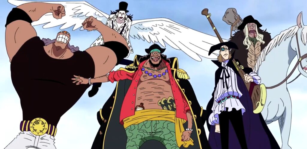 One Piece Marshall D Teach is the leader of Blackbeard Pirates.