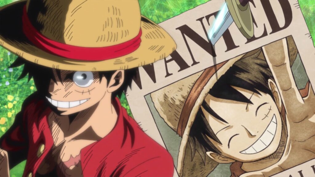 One Piece Luffy became an emperor of the Sea.