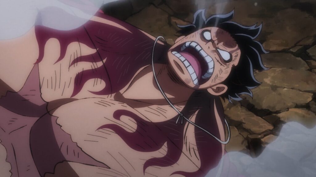 One Piece 1070 Luffy can't move for 10 minutes when using Gear 4.