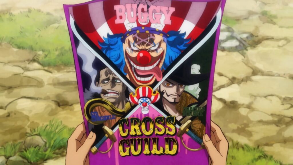 One Piece 1083 The Cross Guild is formed in this episode.