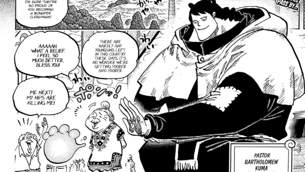 One Piece 1097 Kuma is curing everyone each Sunday.