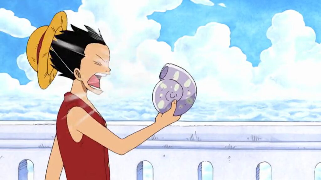 One Piece 154 Dials are weapons which can only be found on Skypiea.