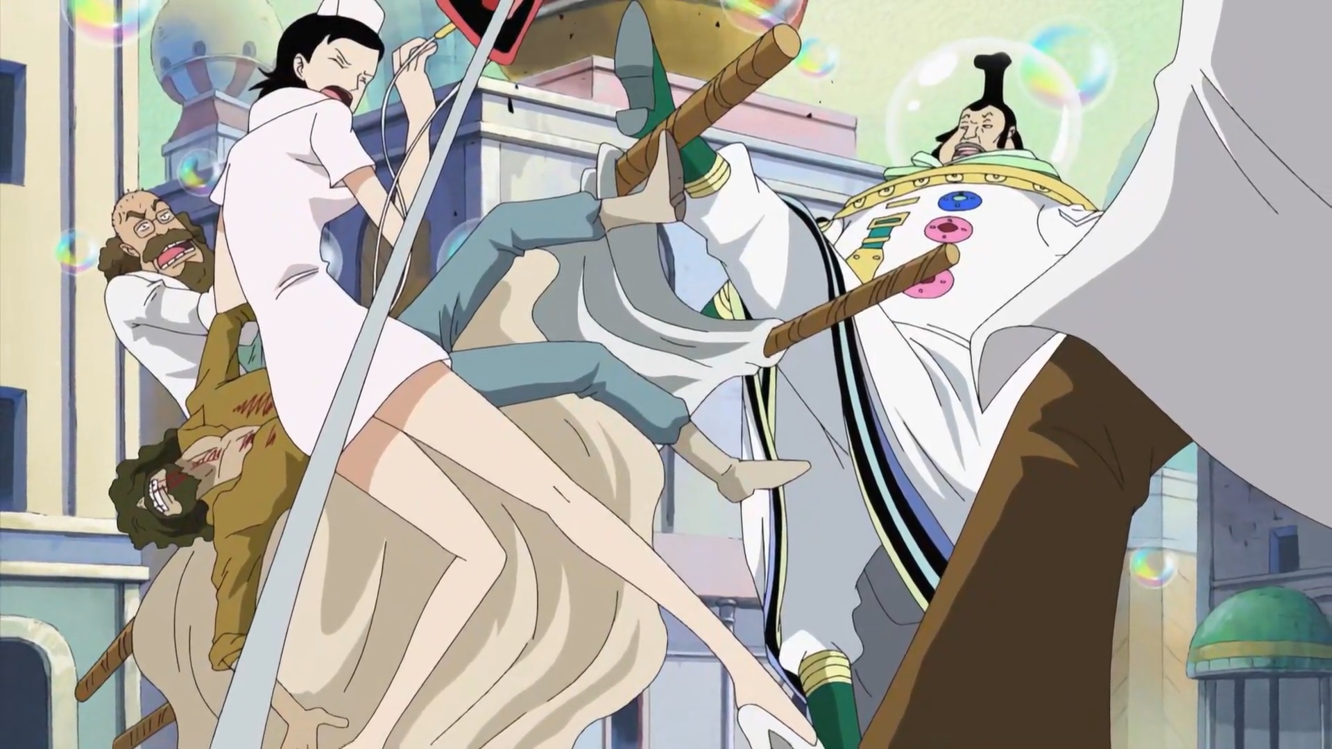 One Piece 393 Sir Charlos is one of the worst Celestial Dragons. 