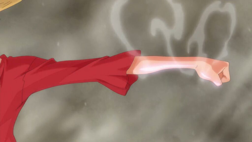 One Piece 521 Gear 2 accelerates the movement speed of Luffy's Blood.