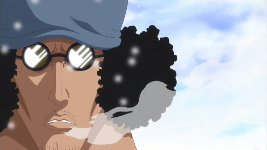 One Piece 625 Kuzan Joined with Blackbeard after he left the Navy.