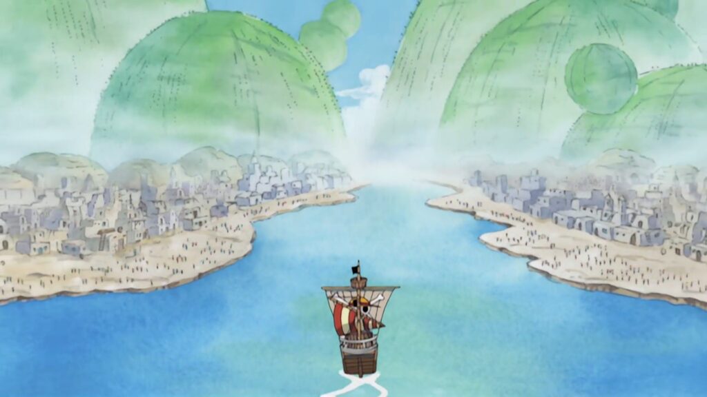 One Piece 64 Straw Hats arrive on Whiskey Peak.