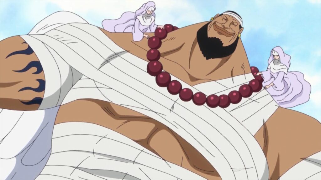 One Piece 736 Urouge defeated one of the sweet commander.