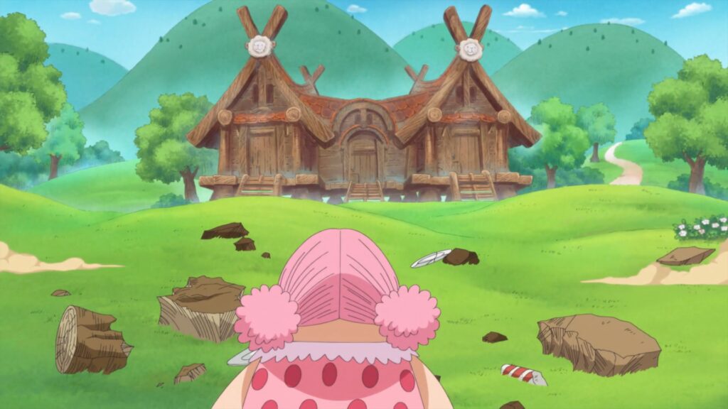 One Piece 836 Big Mom ate everyone and got her Devil Fruit.