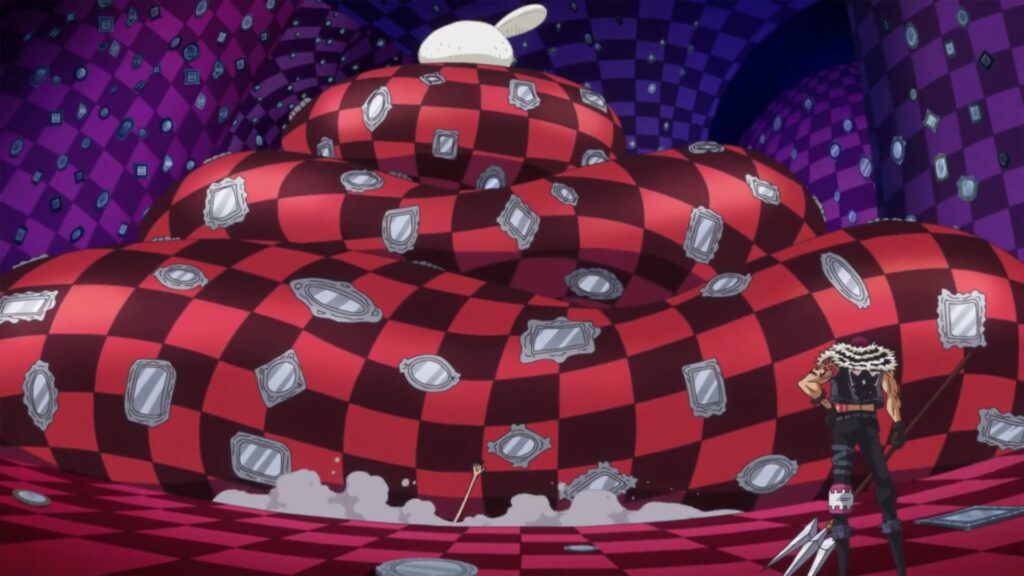 One Piece 855 Katakuri has a special Paramecia Devil Fruit.
