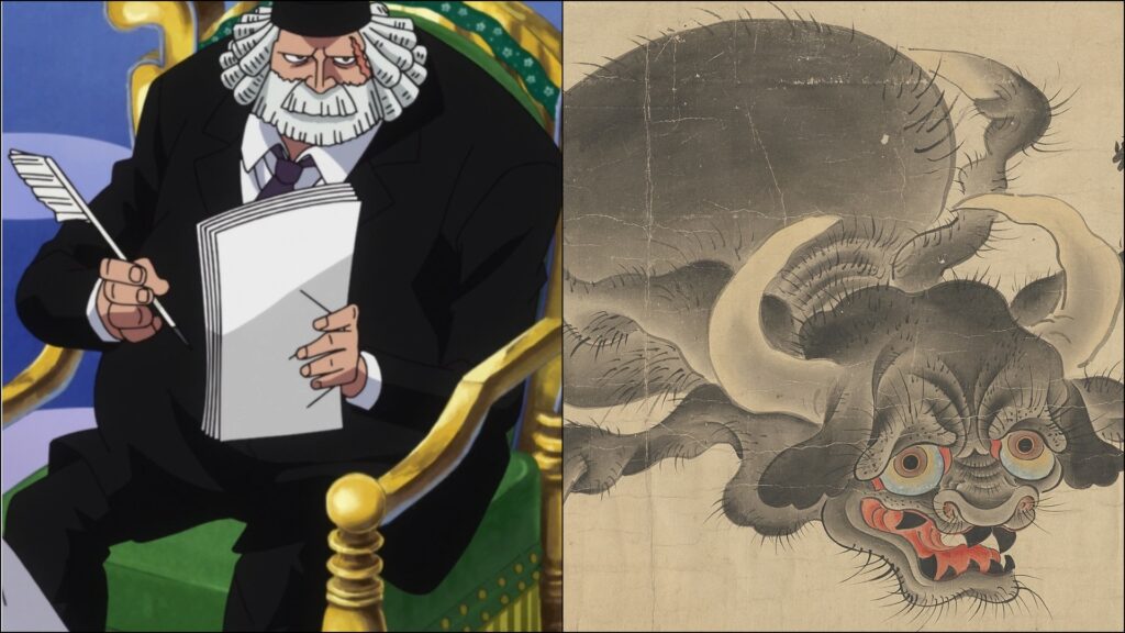 One Piece Saturn is one of the Five Elders.