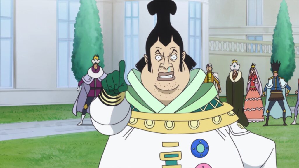 One Piece Saint Charloss is one of the ugliest and most hated characters of one piece.