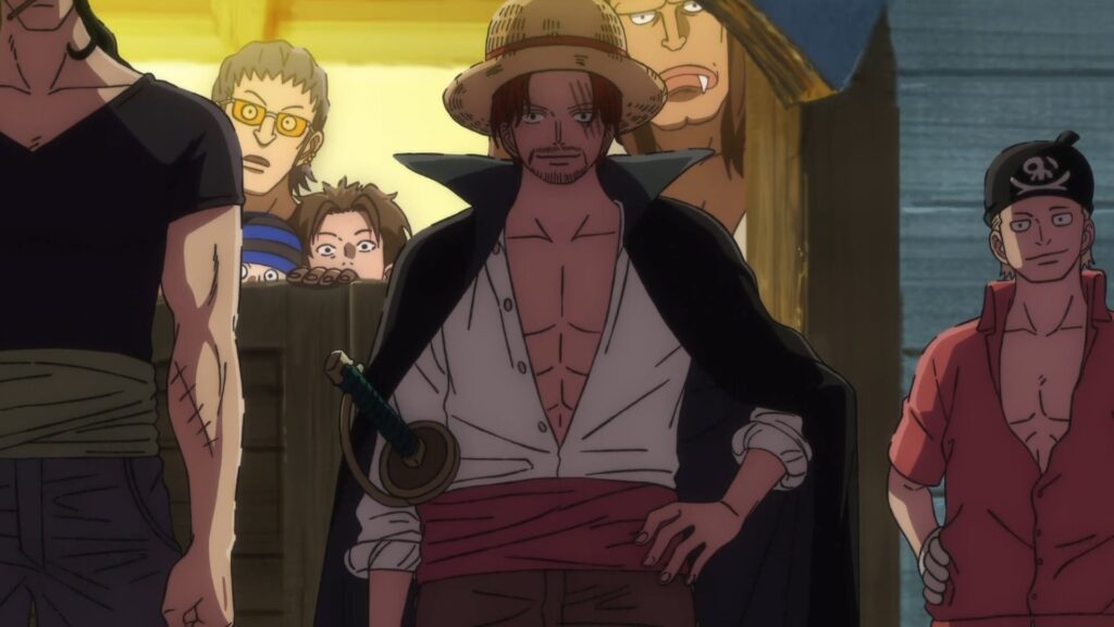 One Piece 576 Shanks is said to have been found in a chest the same way he found UTA.