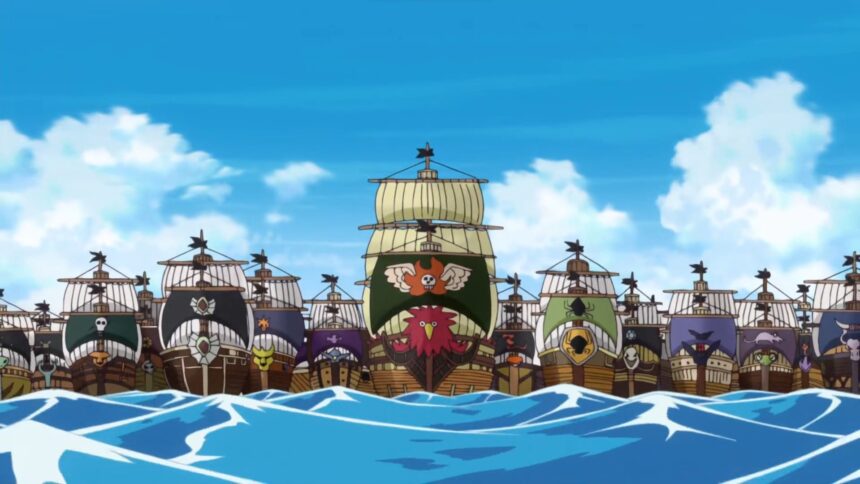 One Piece Straw Hat Grand Fleet is formed