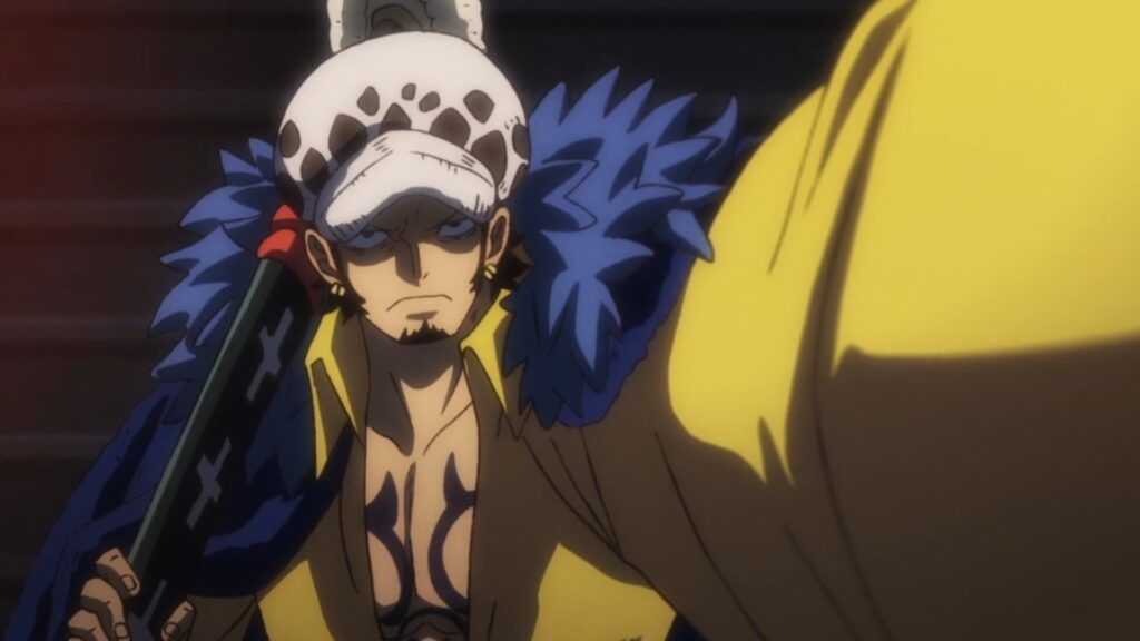 One Piece Trafalgar Law is the leader of Heart Pirates.
