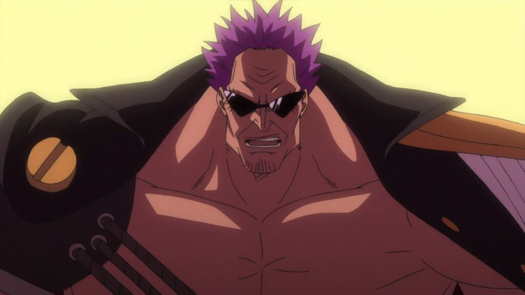 One Piece Film Z Zephyr is a former Navy Admiral.