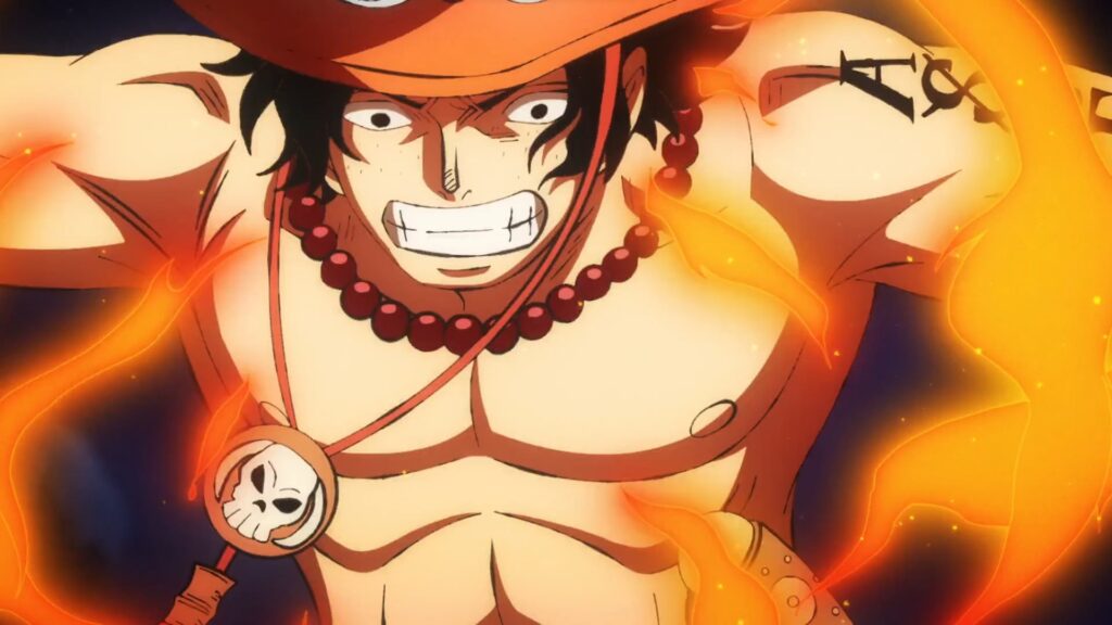 One Piece Ace never got to meet his father in person.