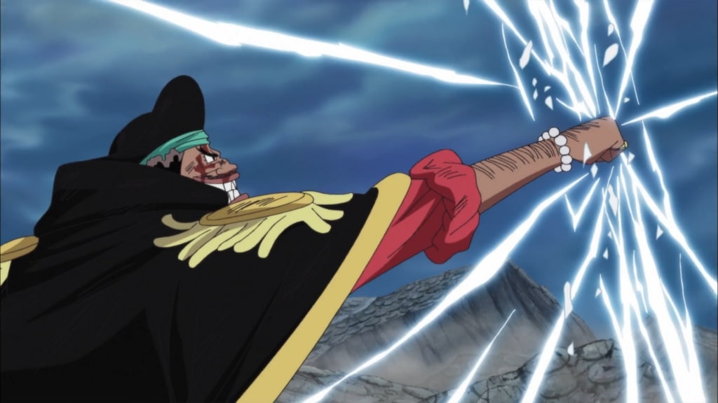 One Piece Marshal D Teach has both haki and Devil fruit powers.