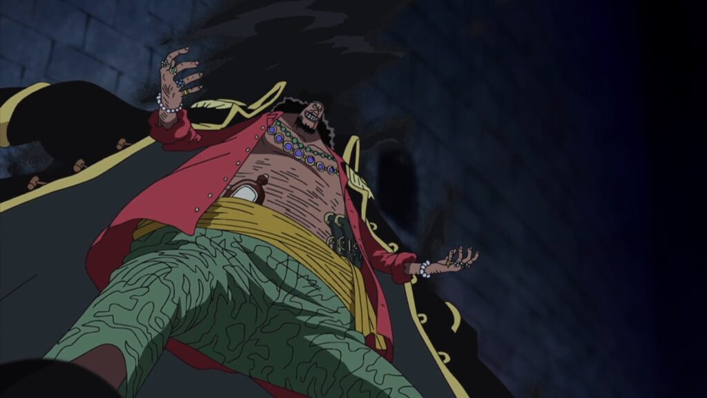 One Piece Blackbeard Steals Devil Fruits to build a powerful army.