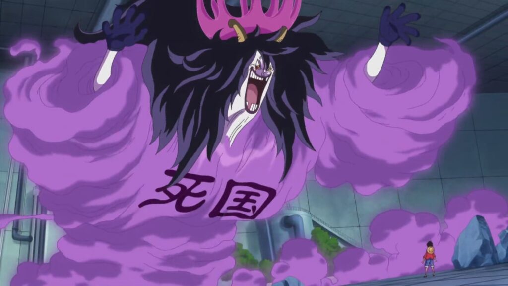 One Piece Caesar Clown is responsible for the creation of SMILE Devil Fruits.