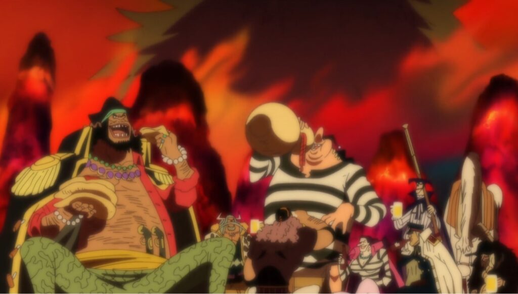 One Piece Blackbeard Wants to become King of the Pirates.
