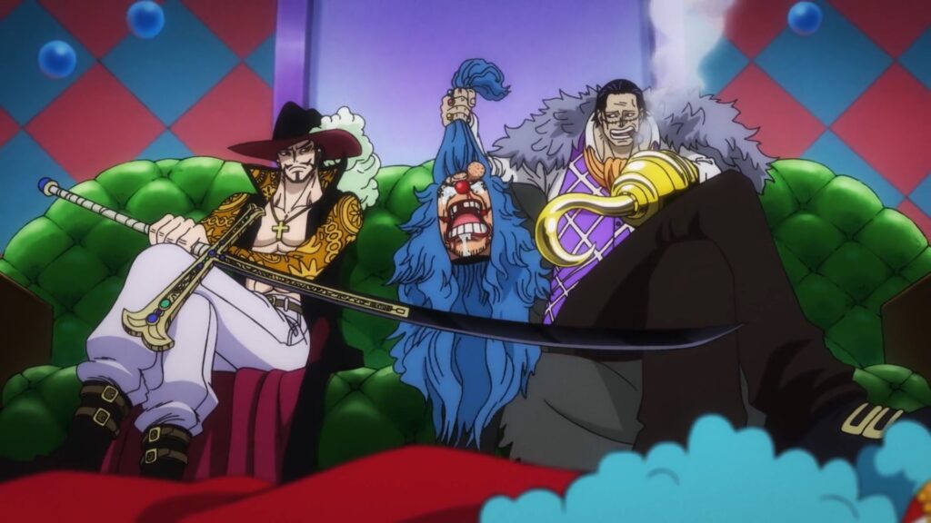 One Piece 1086 Buggy is not the real leader of Cross Guild.