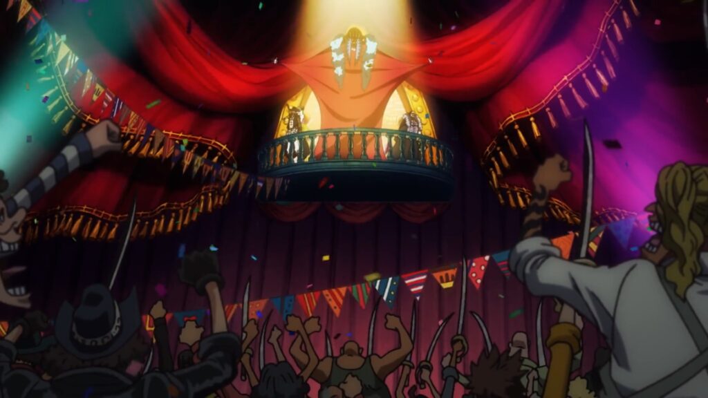 One Piece 1086 Cross Guild is led by Buggy, Mihawk and Crocodile.