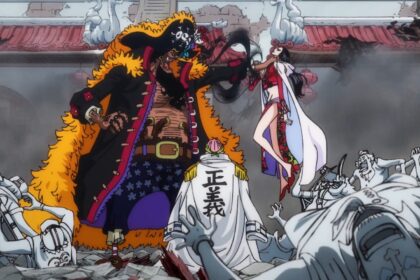 One Piece 1087 Blackbeard attacked Boa Hancock.