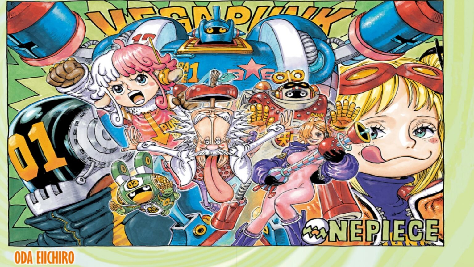 One Piece 1101 This chapter dives again in Kuma's Past.