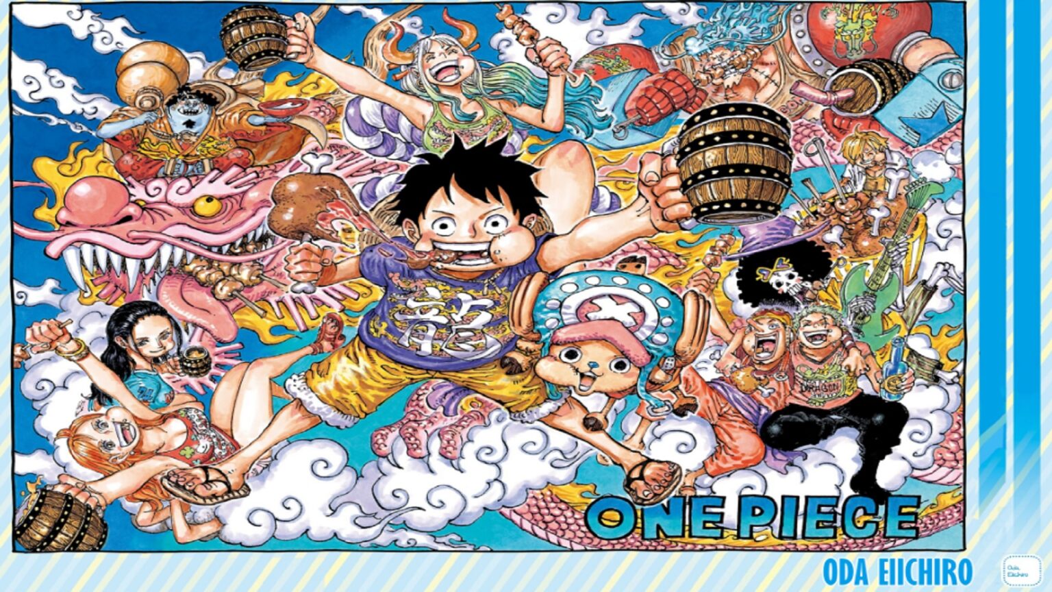 One Piece Chapter 1103 Finishes the Flashback Arc of Egghead Island.