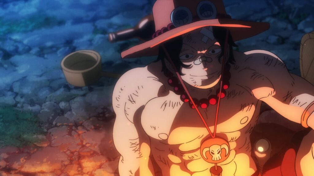 One Piece Ace was trained by Monkey D Garp.