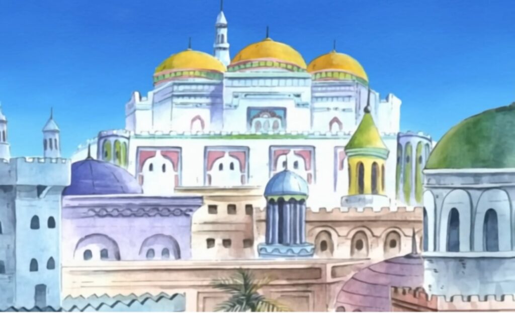 One Piece Alubarna is the capital of alabasta.