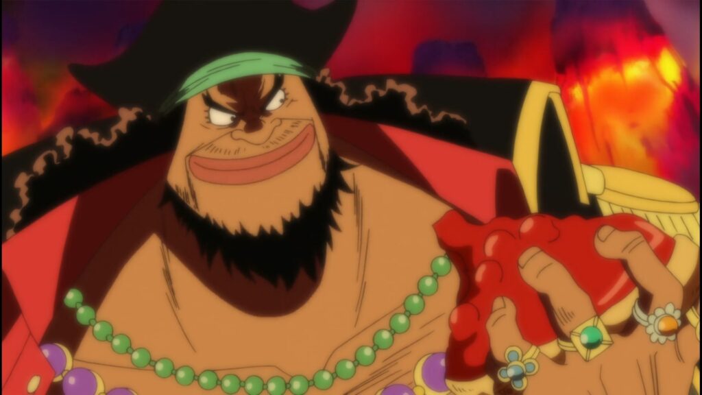 One Piece Marshal D Teach is an Emperor of the sea.