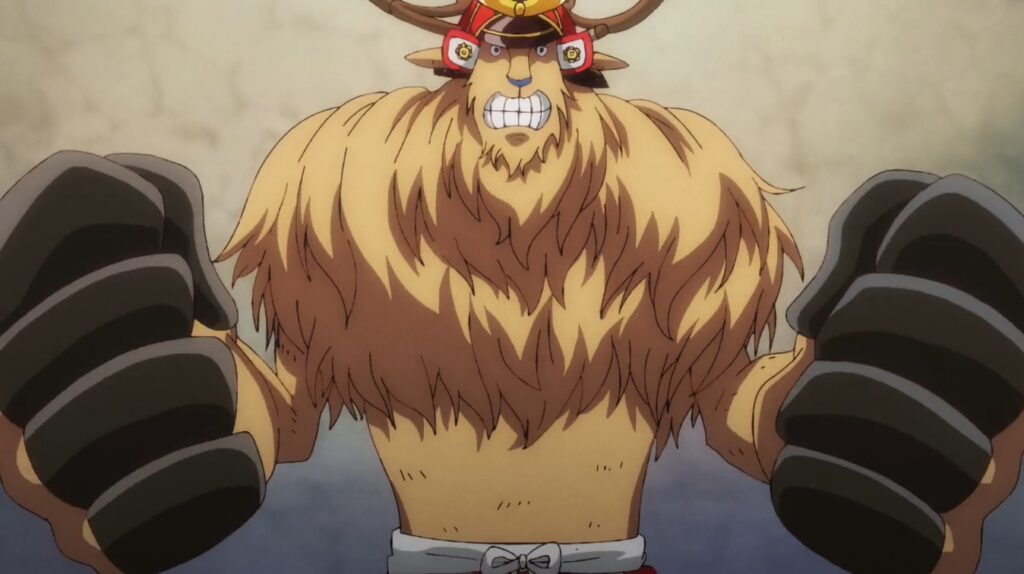 One Piece Heavy Point allows chopper to increase his size.