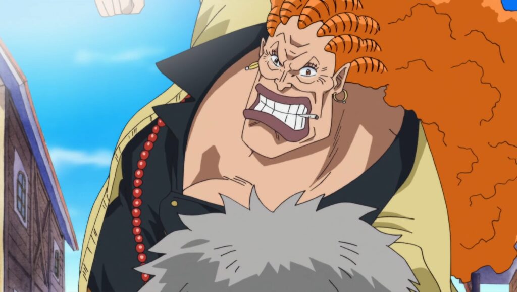 One Piece Curly Dadan raised Sabo, Luffy and Ace.