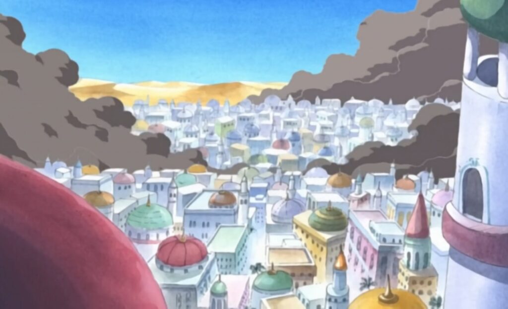 One Piece Nanohana is a trading city.