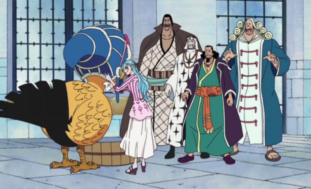 One Piece Nefertari Family are the rulers of Arabasta Kingdom.