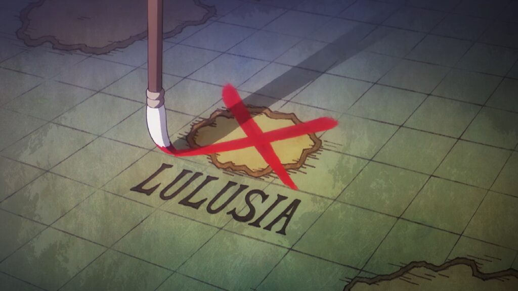 One Piece 1089 Lulusia was destroyed by the World Government.