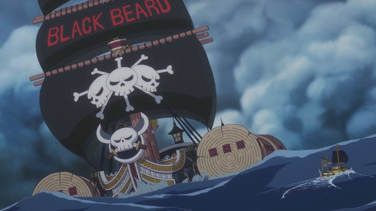 One Piece 1092 The fight between Law and Blackbeard is about to begin.